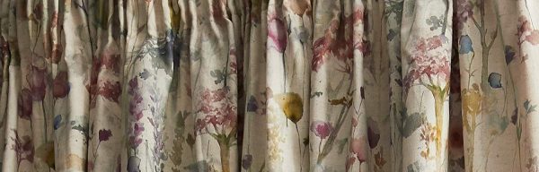 Ilinizas Poppy Lined Curtains Pencil Pleat by Voyage Maison - Image 3