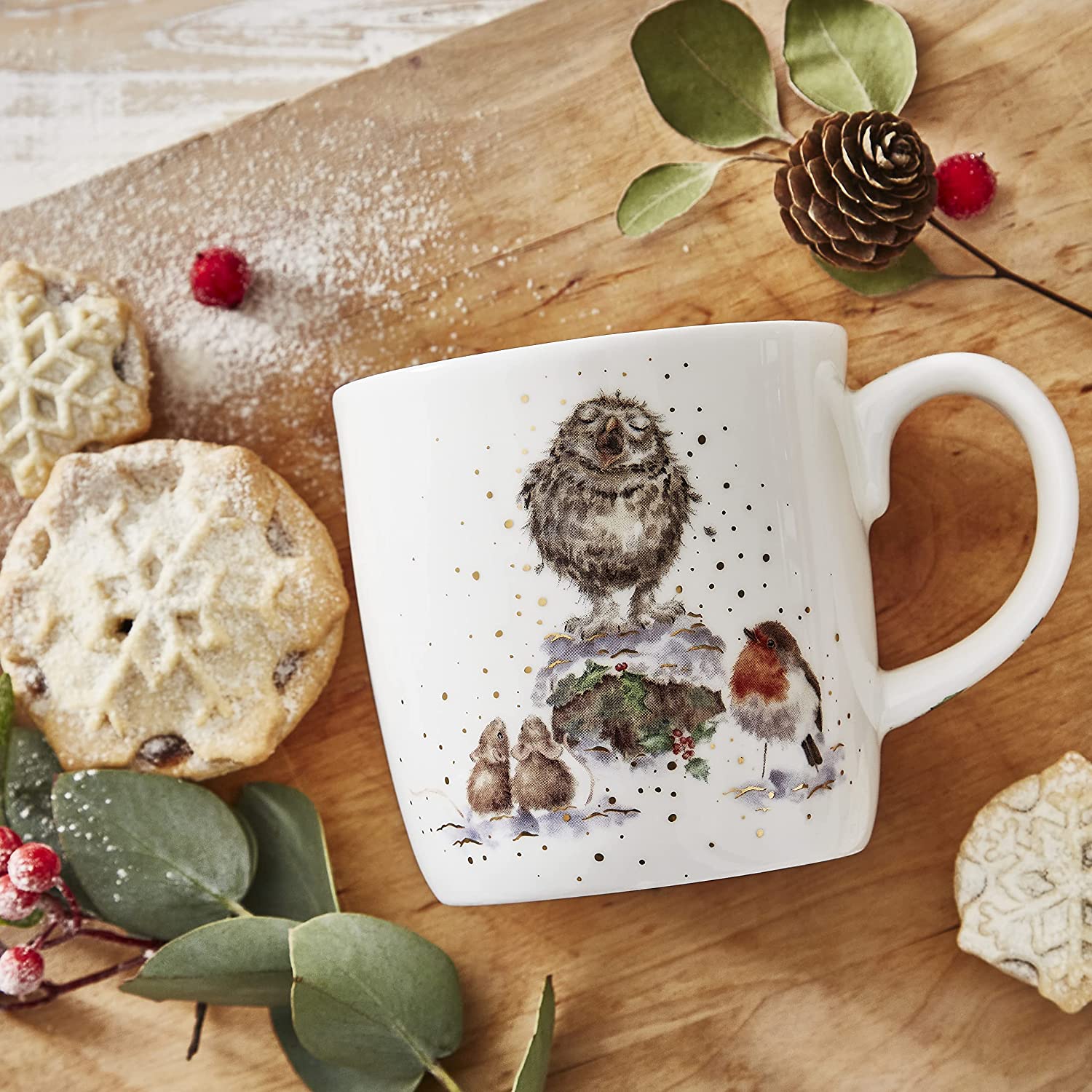 A Christmas Carol Large Mug by Wrendale Designs Fab Furnishings