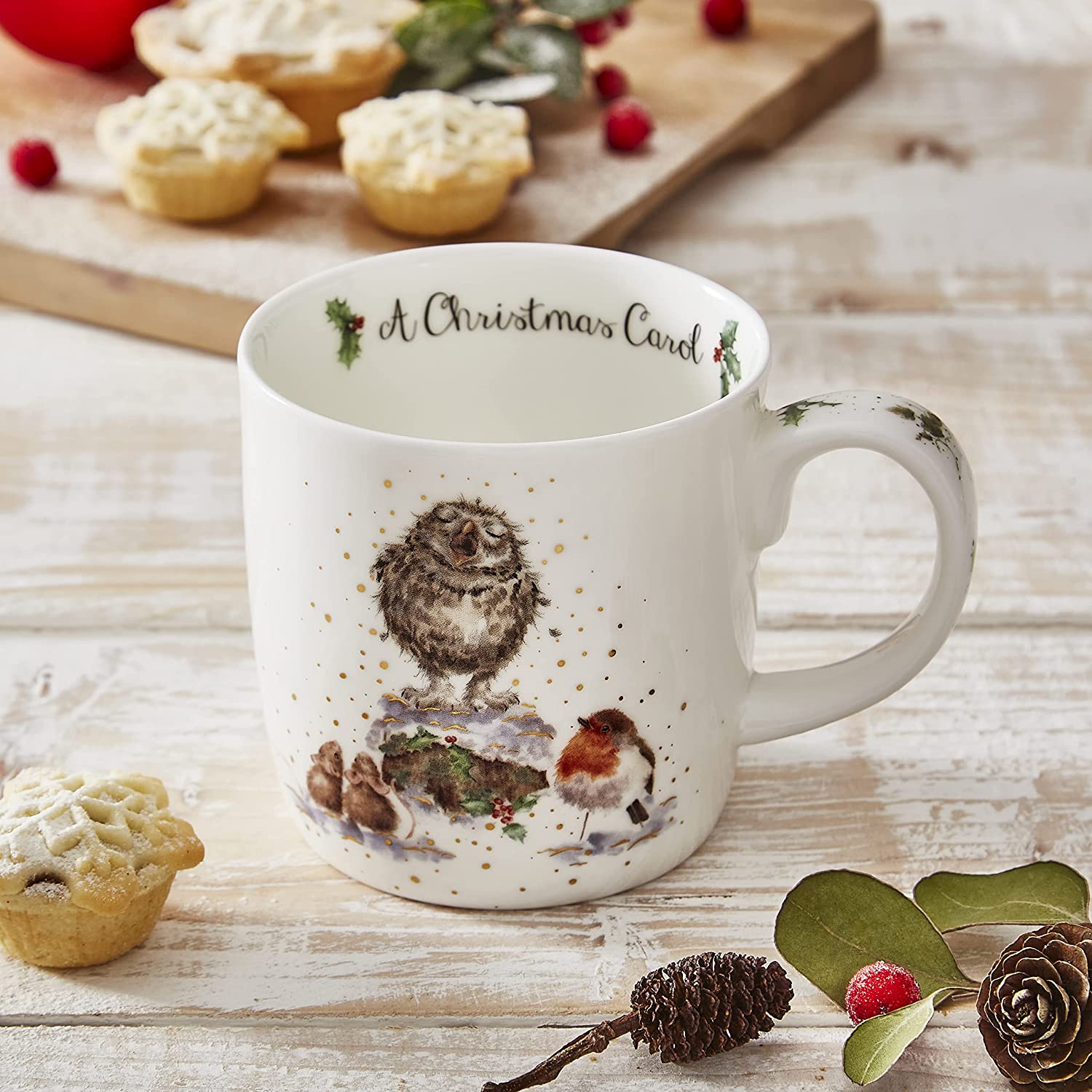 A Christmas Carol Large Mug by Wrendale Designs Fab Furnishings